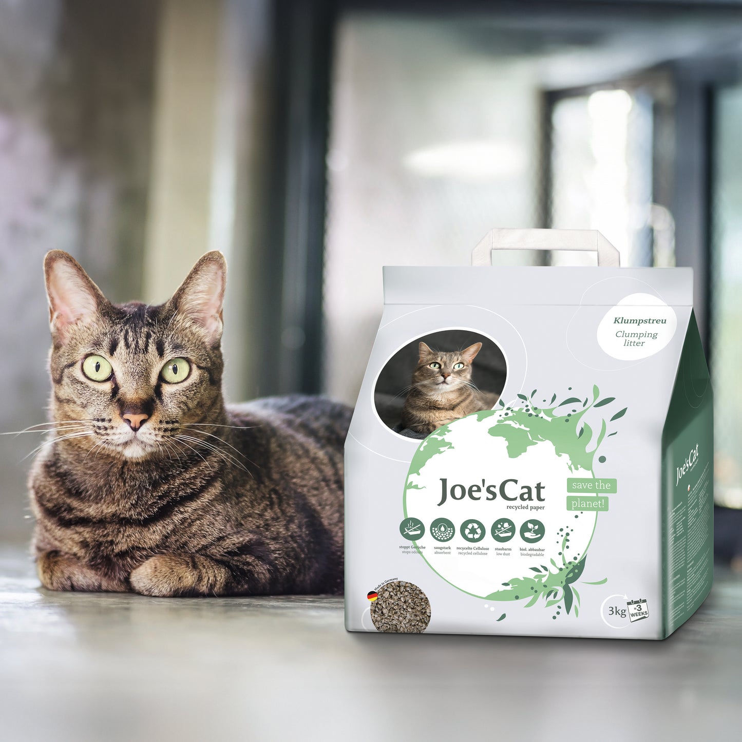 Joe's Cat Paper Clumping Cat Litter