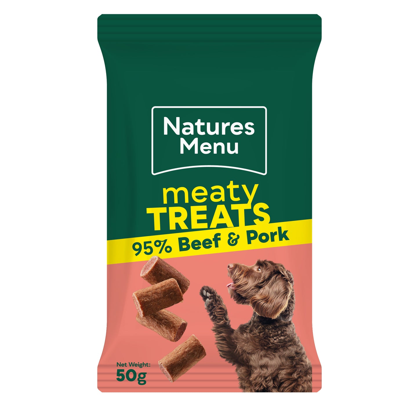 Natures Menu Dog Meaty Treats Beef 50g