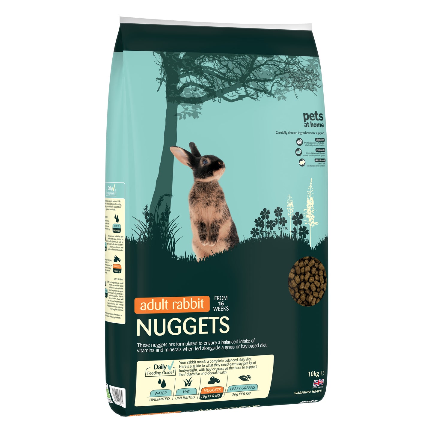 Pets at Home Adult Rabbit Nuggets 10kg