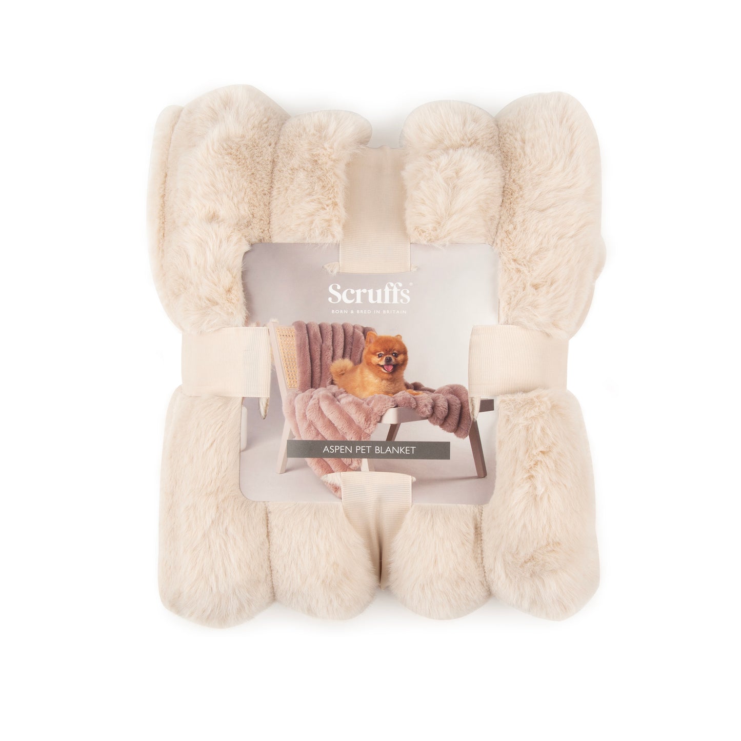 Scruffs Aspen Pet Blanket Cream