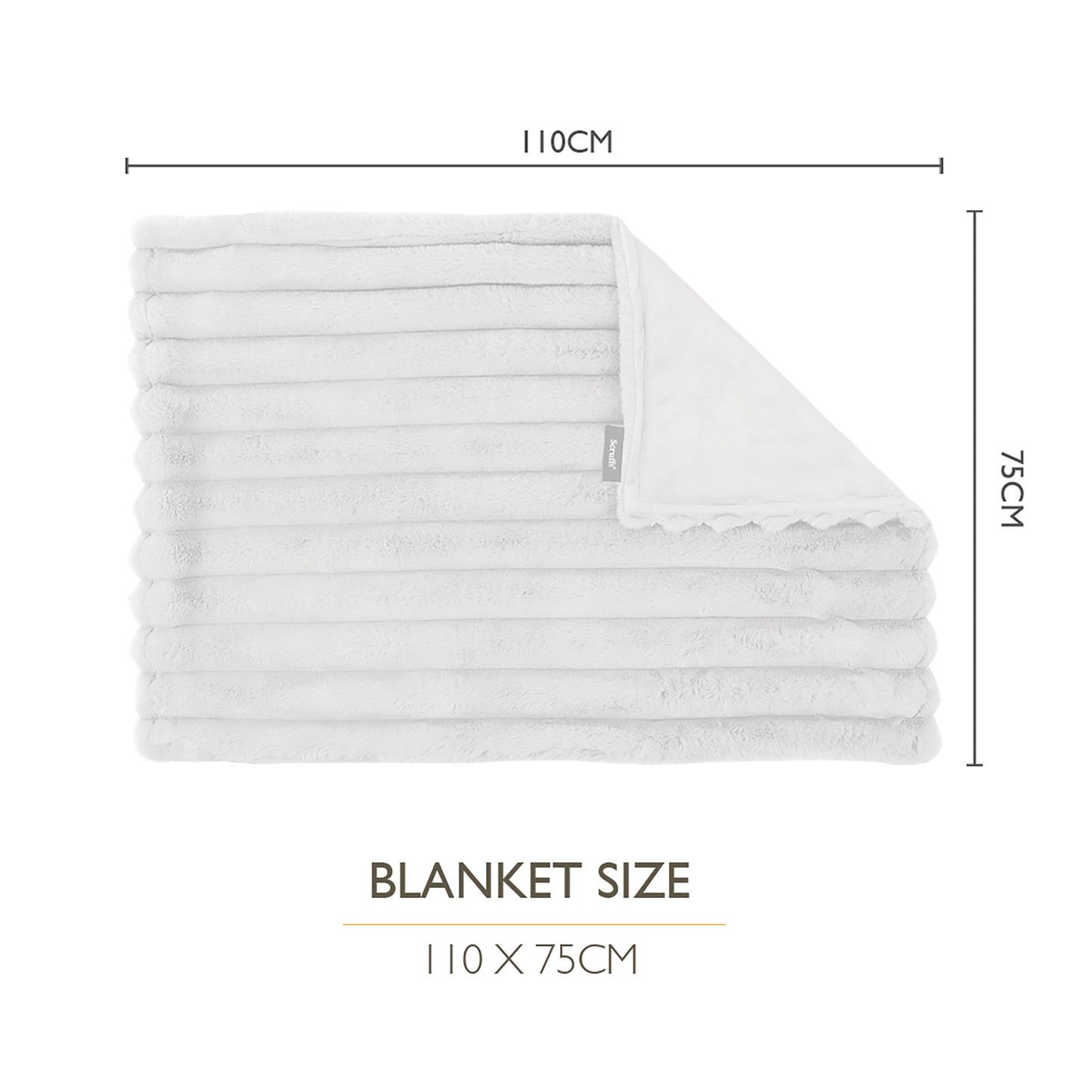 Scruffs Aspen Pet Blanket Cream