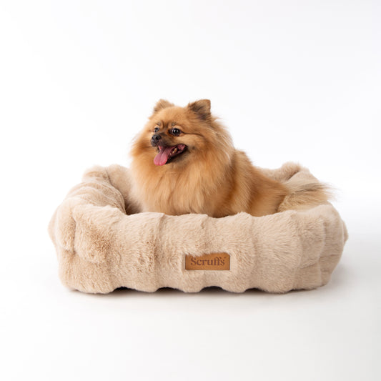Scruffs Alpine Box Dog Bed Neutral