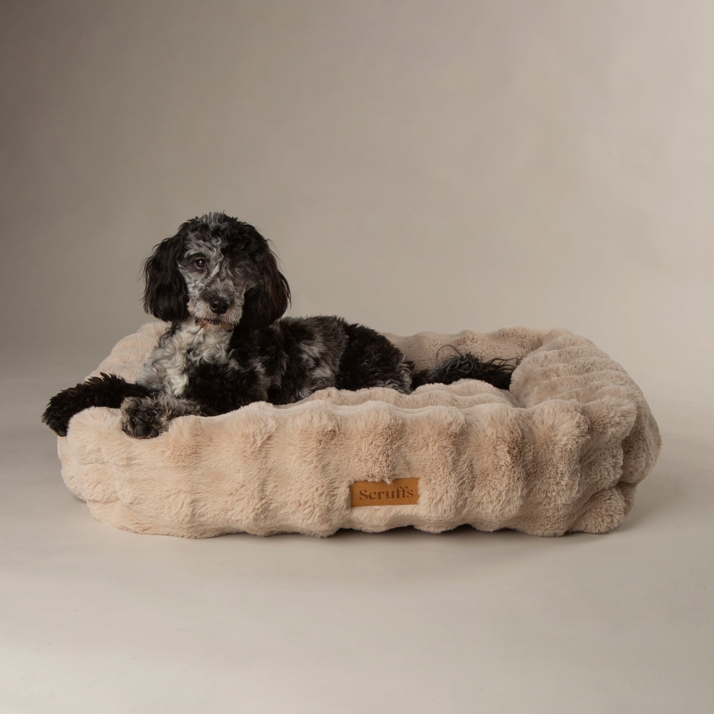 Scruffs Alpine Box Dog Bed Neutral