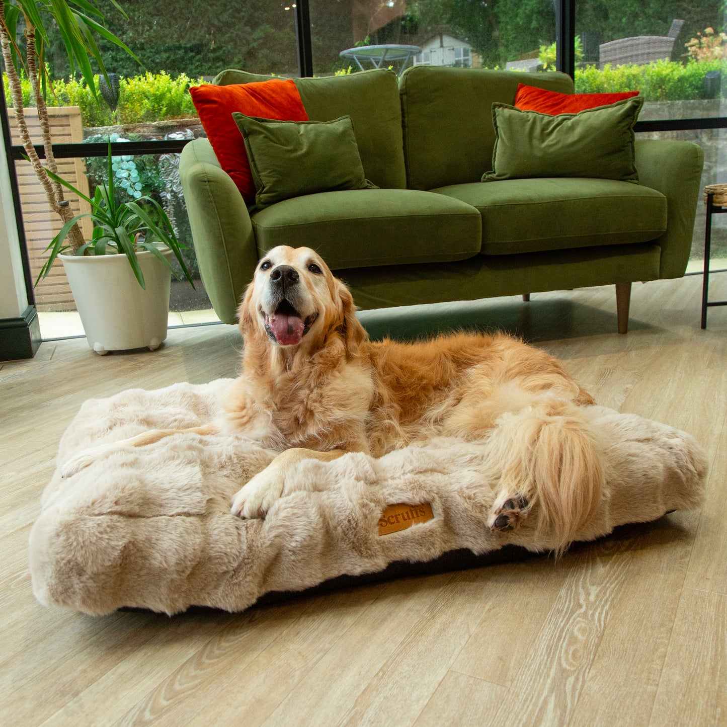 Scruffs Alpine Mattress Dog Bed Neutral