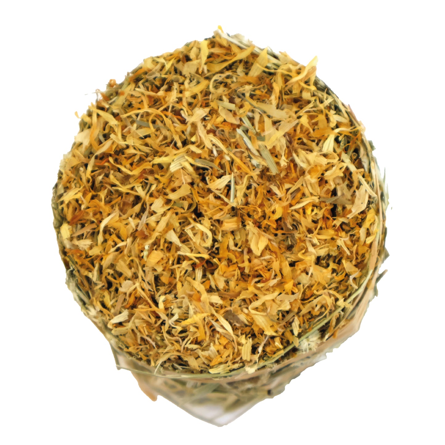 Burgess Excel Small Animal Treat Forage & Feast Mini Hay Bale Marigold 100g