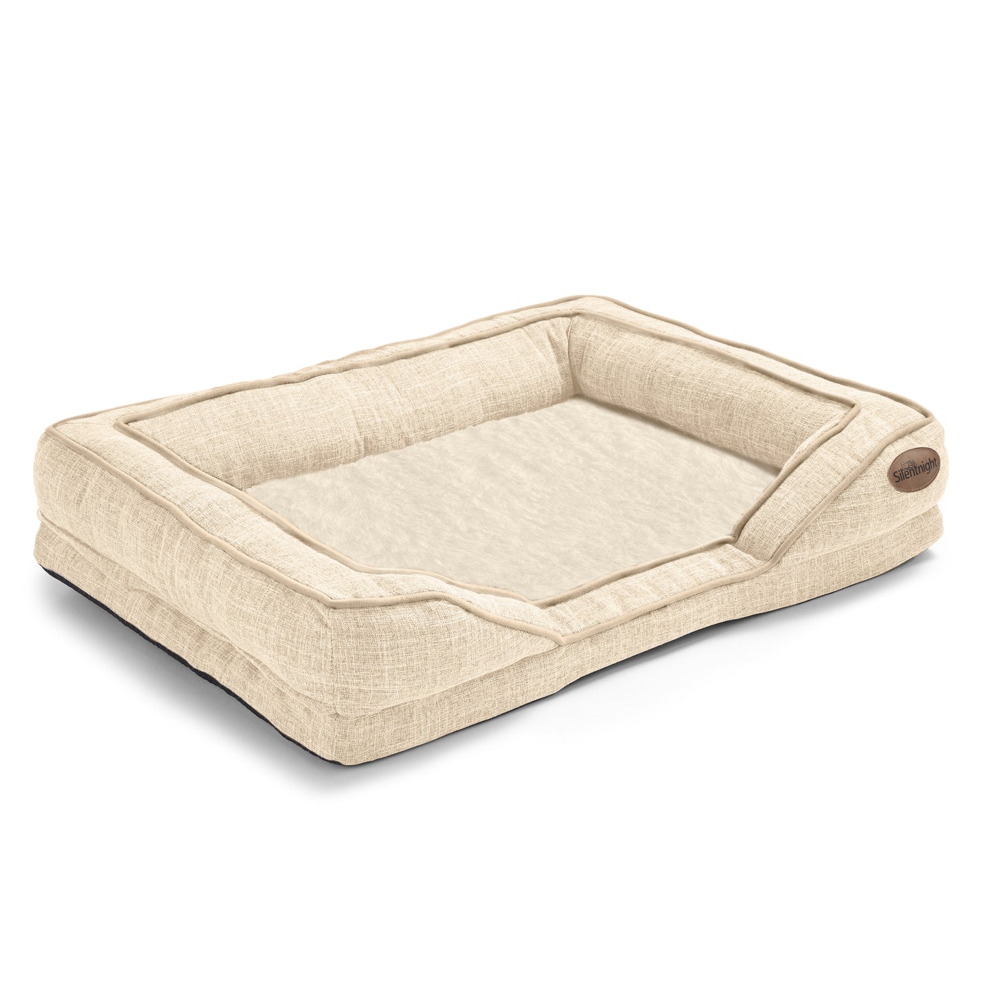 Silentnight Orthopaedic Pet Bed Natural
