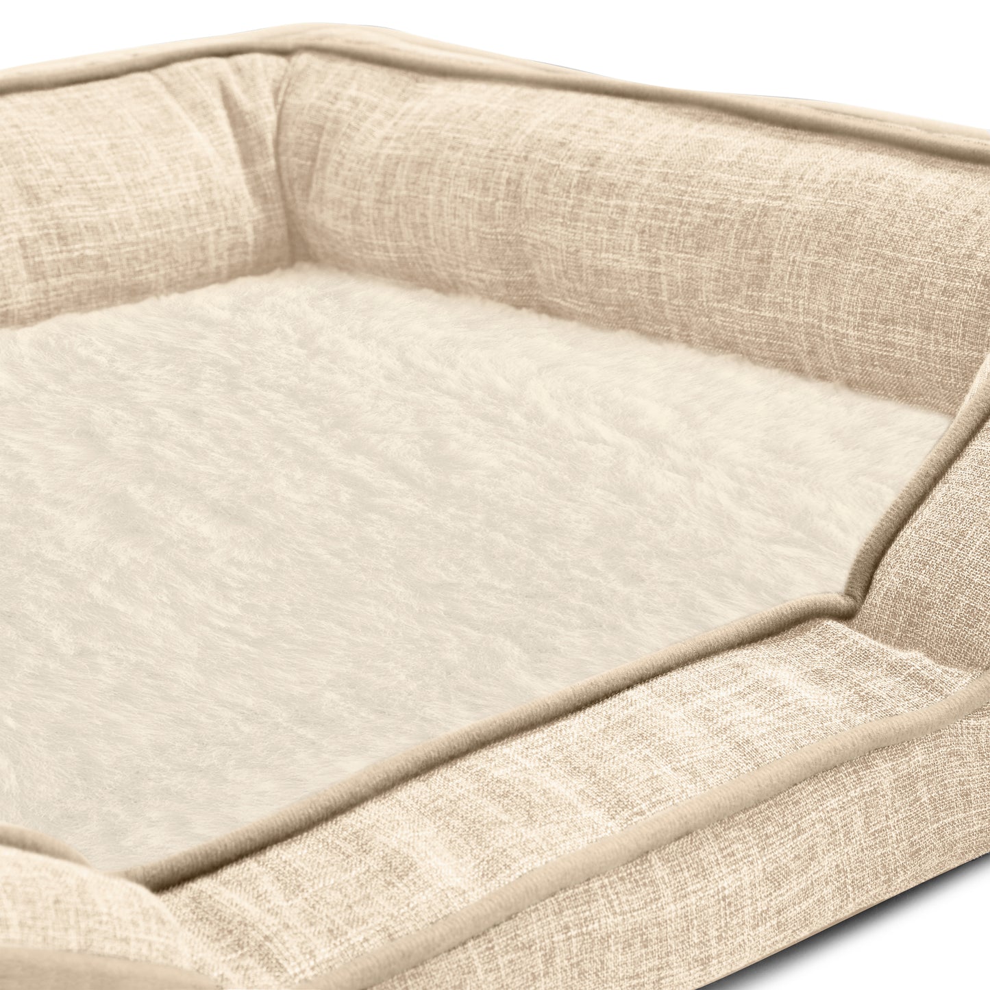 Silentnight Orthopaedic Pet Bed Natural