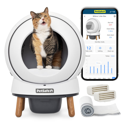 PetSafe ScoopFree SmartSpin Self-Cleaning Litter Box