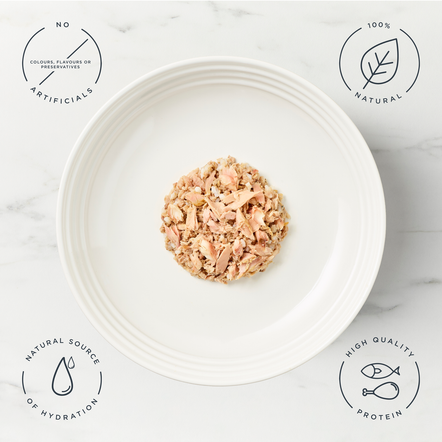 Encore Wet Adult Cat Food Natural Fish Selection in Broth