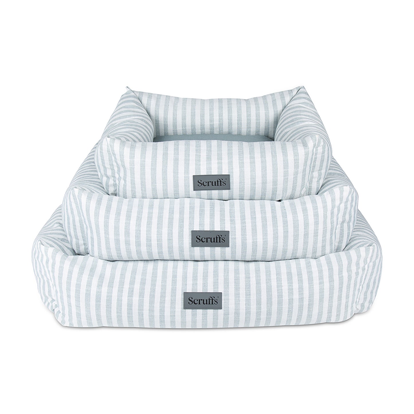 Scruffs Coastal Box Dog Bed Green