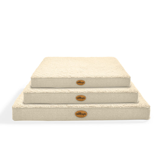 Silentnight Firm Support Pet Crate Mattress Natural