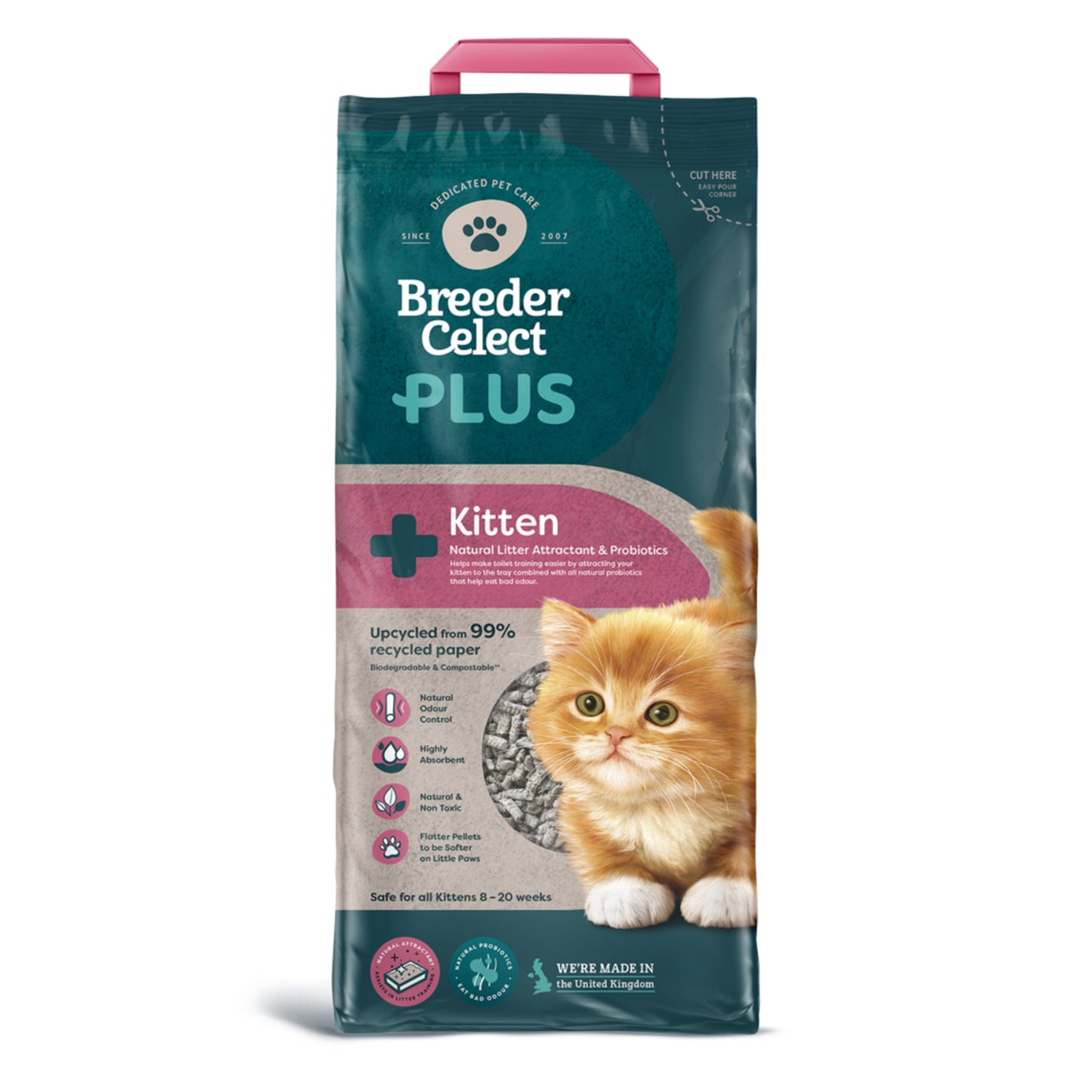 Breeder Celect Plus Kitten Paper Cat Litter