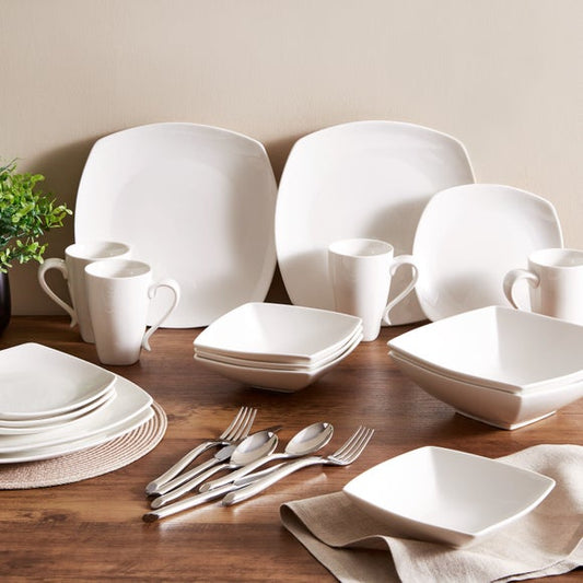 Pausa Fine China 16 Piece Dinner Set