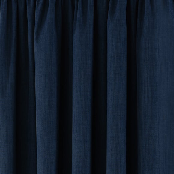 Solar Blackout Pencil Pleat Curtains
