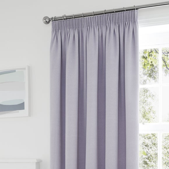 Tyla Blackout Pencil Pleat Curtains