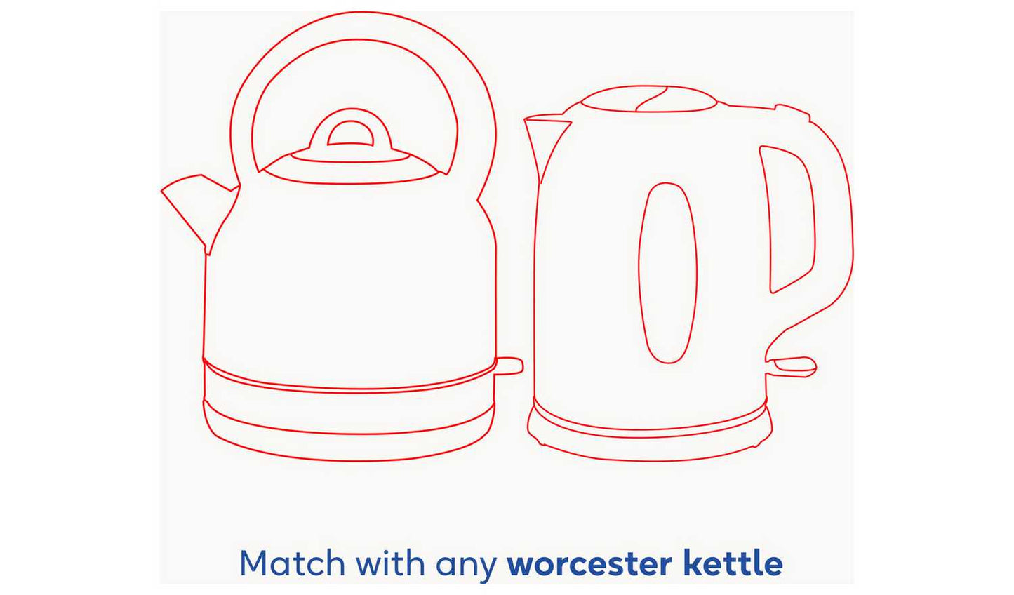 Russell Hobbs Worcester 4 Slice Brushed Toaster 18790