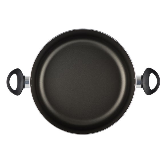 Essentials Non-Stick Aluminium Stock Pot, 32cm