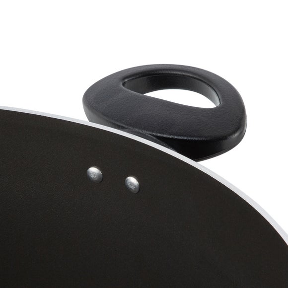 Essentials Non-Stick Aluminium Stock Pot, 32cm