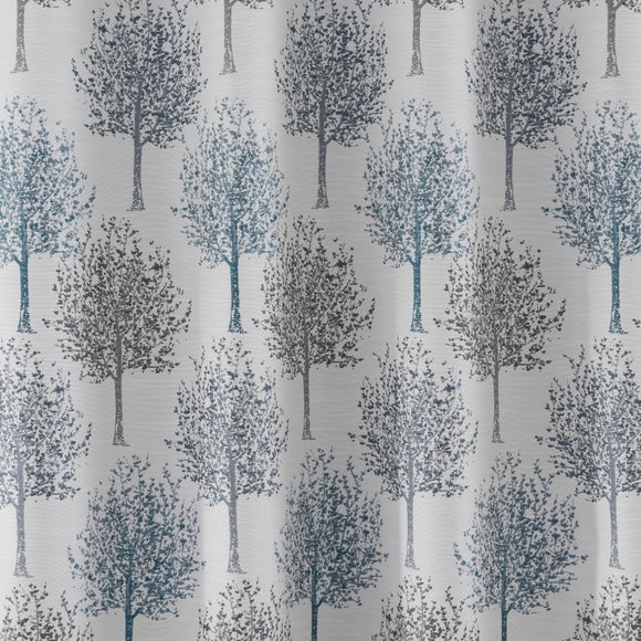 Jacquard Trees Eyelet Curtains