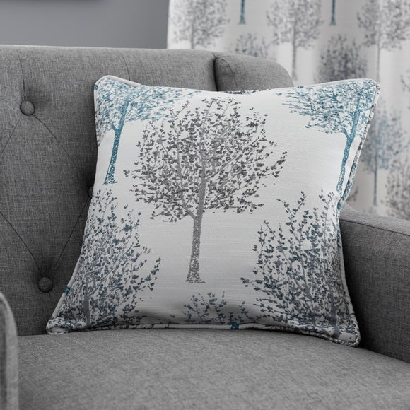 Jacquard Trees Eyelet Curtains