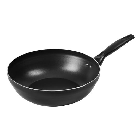 Essentials Non-Stick Aluminium Wok, 28cm