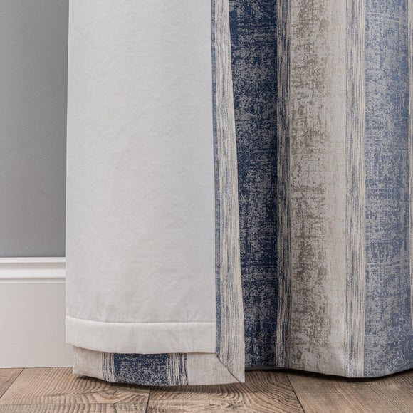 Sadie Stripe Eyelet Curtains
