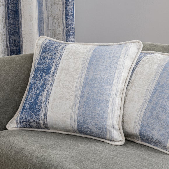 Sadie Stripe Eyelet Curtains