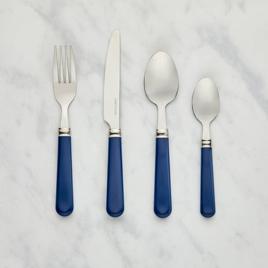 Navy 16 Piece Cutlery Set