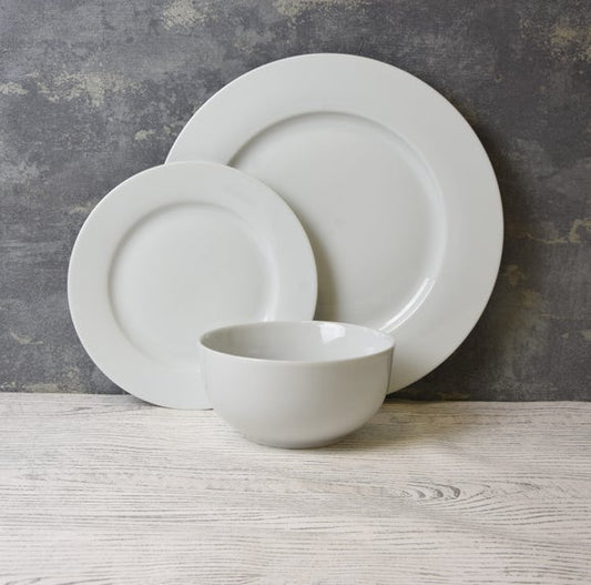 Purity Rim 12 Piece Dinner Set