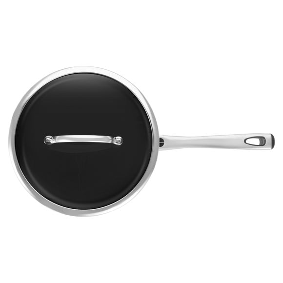 Non-Stick Triply Stainless Steel Chef's Pan, 24cm