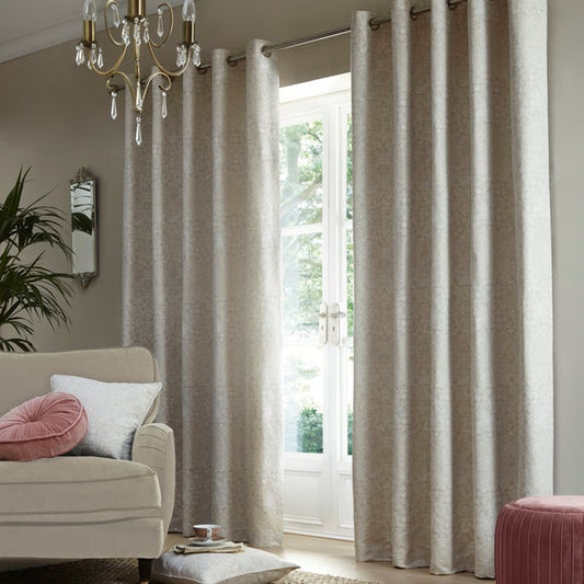 Boho Patchwork Eyelet Curtains