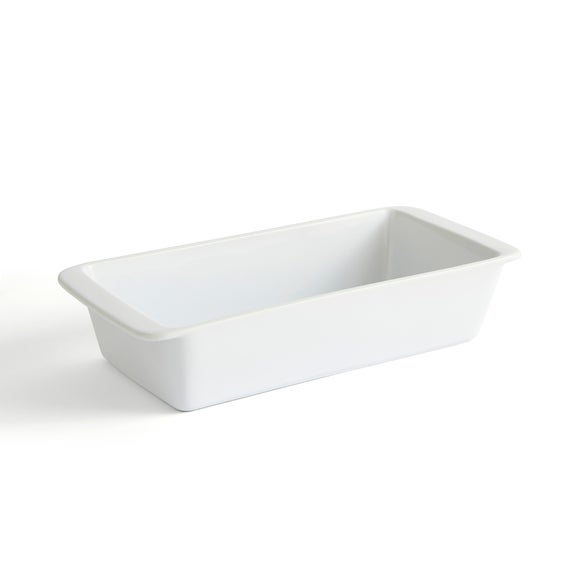 White Roaster with Handle 32cm