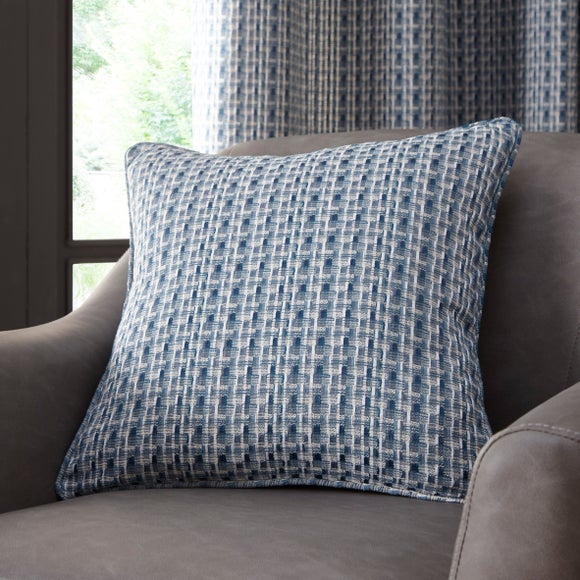 Ryder Check Eyelet Curtains