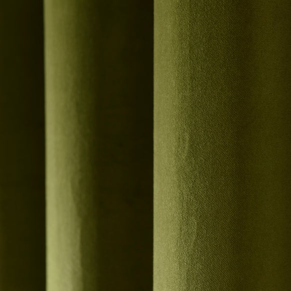 Clara Velvet Eyelet Curtains