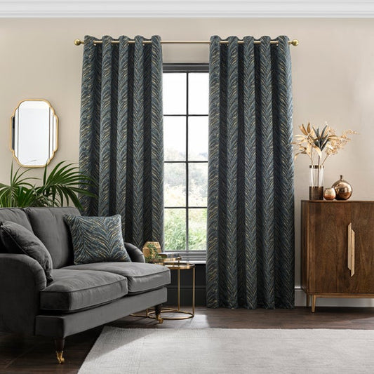 Flame Eyelet Curtains