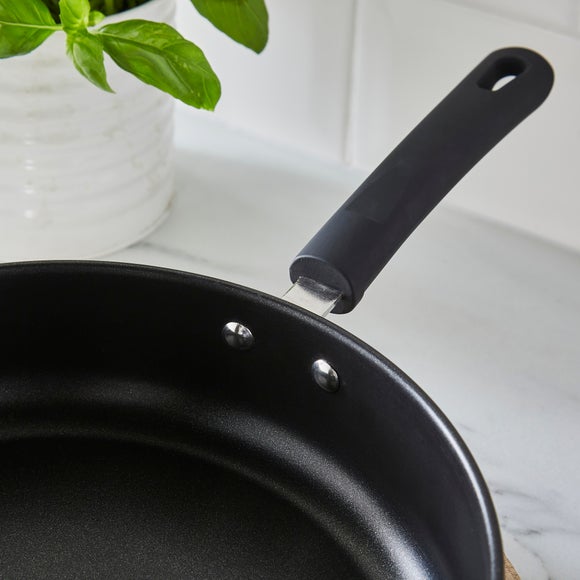 Non-Stick Stainless Steel Covered Saute Pan, 24cm