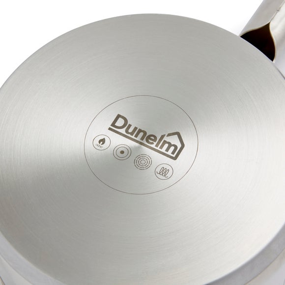 Recycled Stainless Steel Saucepan, 16cm