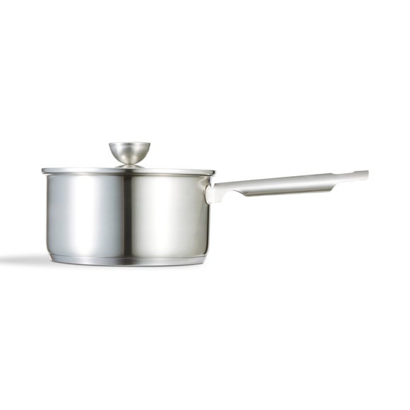 Recycled Stainless Steel Saucepan, 20cm