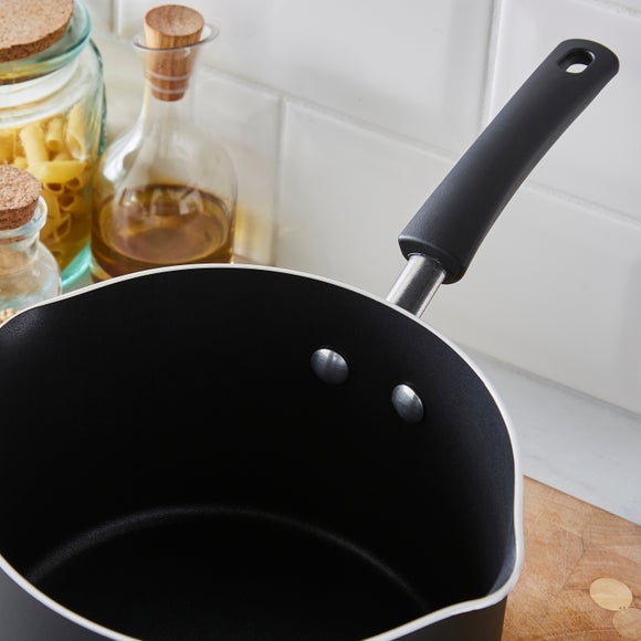 Non-Stick Aluminium Saucepan, 18cm