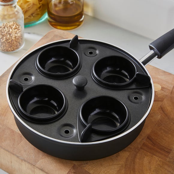 Non-Stick Aluminium Egg Poacher, 20cm