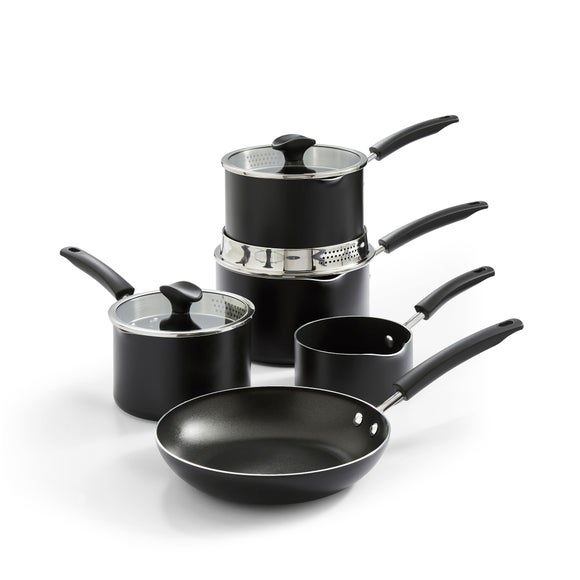 Non-Stick Aluminium 5 Piece Pan Set