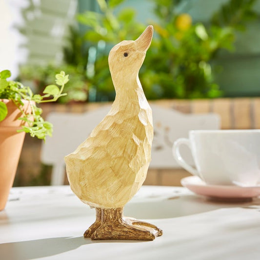Resin Indoor Outdoor Duckling Ornament