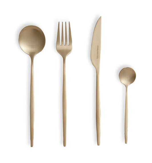 Hexham Gilver 16 Piece Cutlery Set