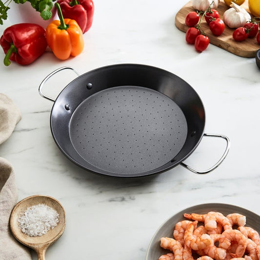 Non-Stick Carbon Steel Paella Pan, 28cm