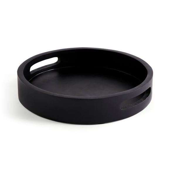 Round Wooden Tray