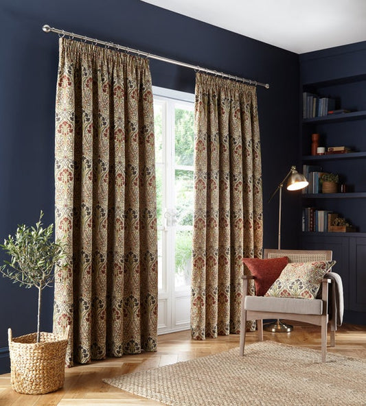 Lucetta Pencil Pleat Curtains
