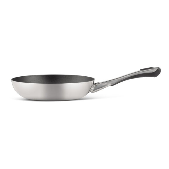 Non-Stick Tri Ply Stainless Steel 2 Piece Frying Pan Set