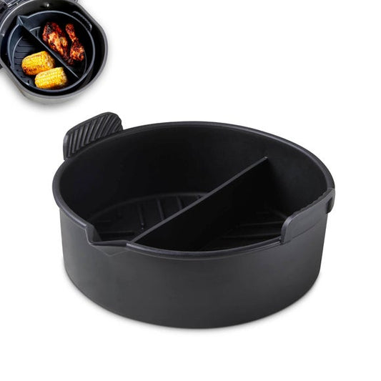 Tower Round Solid Tray With Divider