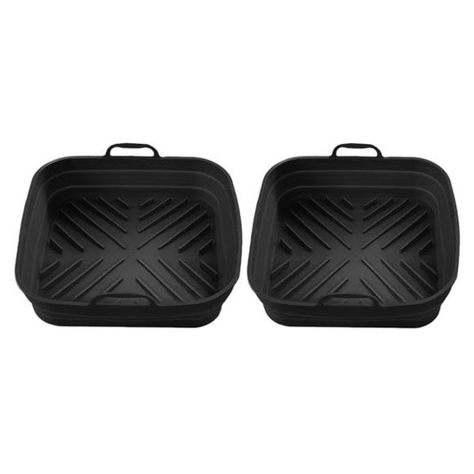 Tower Set of 2 Square Foldable Trays