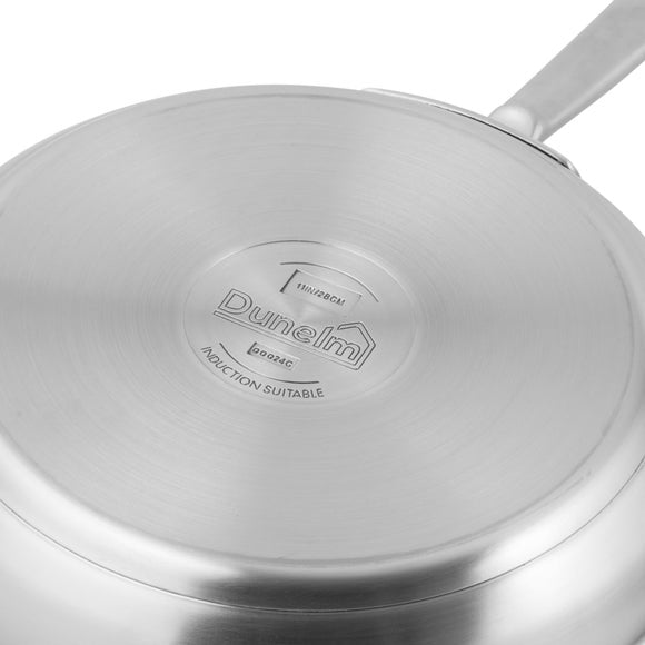 Gourmet 28cm Frying Pan with Lid